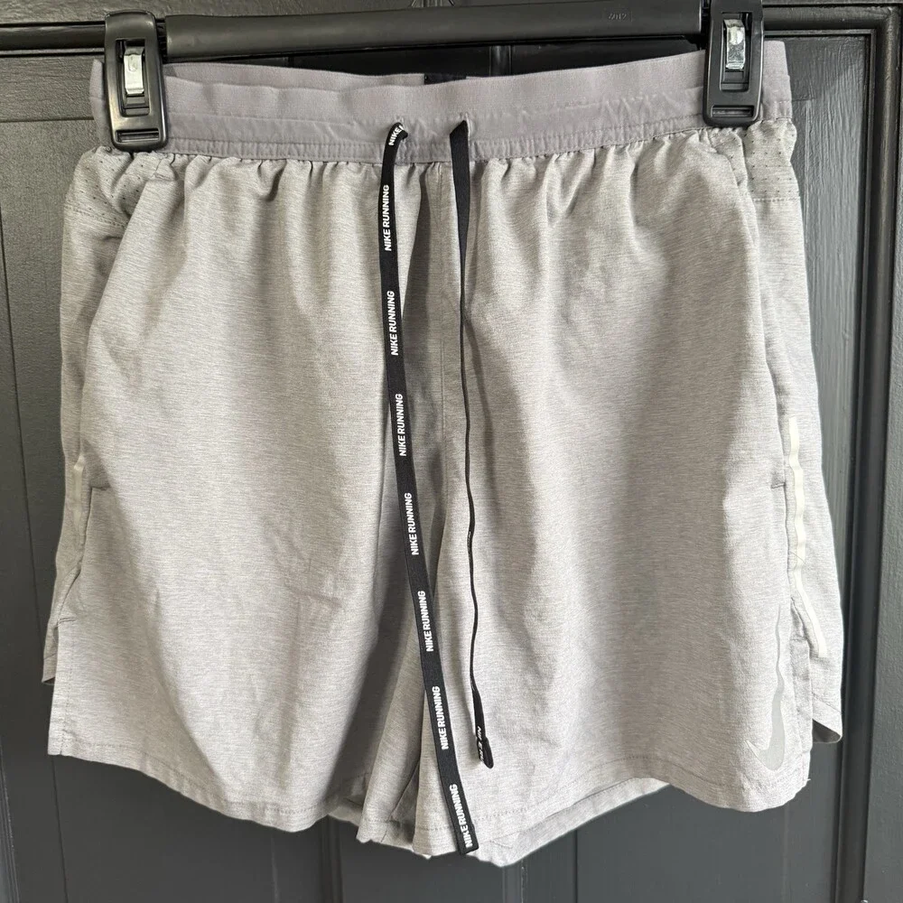 Nike Mens Flex Stride 2 In 1 Running Shorts CT7943-056 Brief Lined Reflective S - Picture 3 of 11